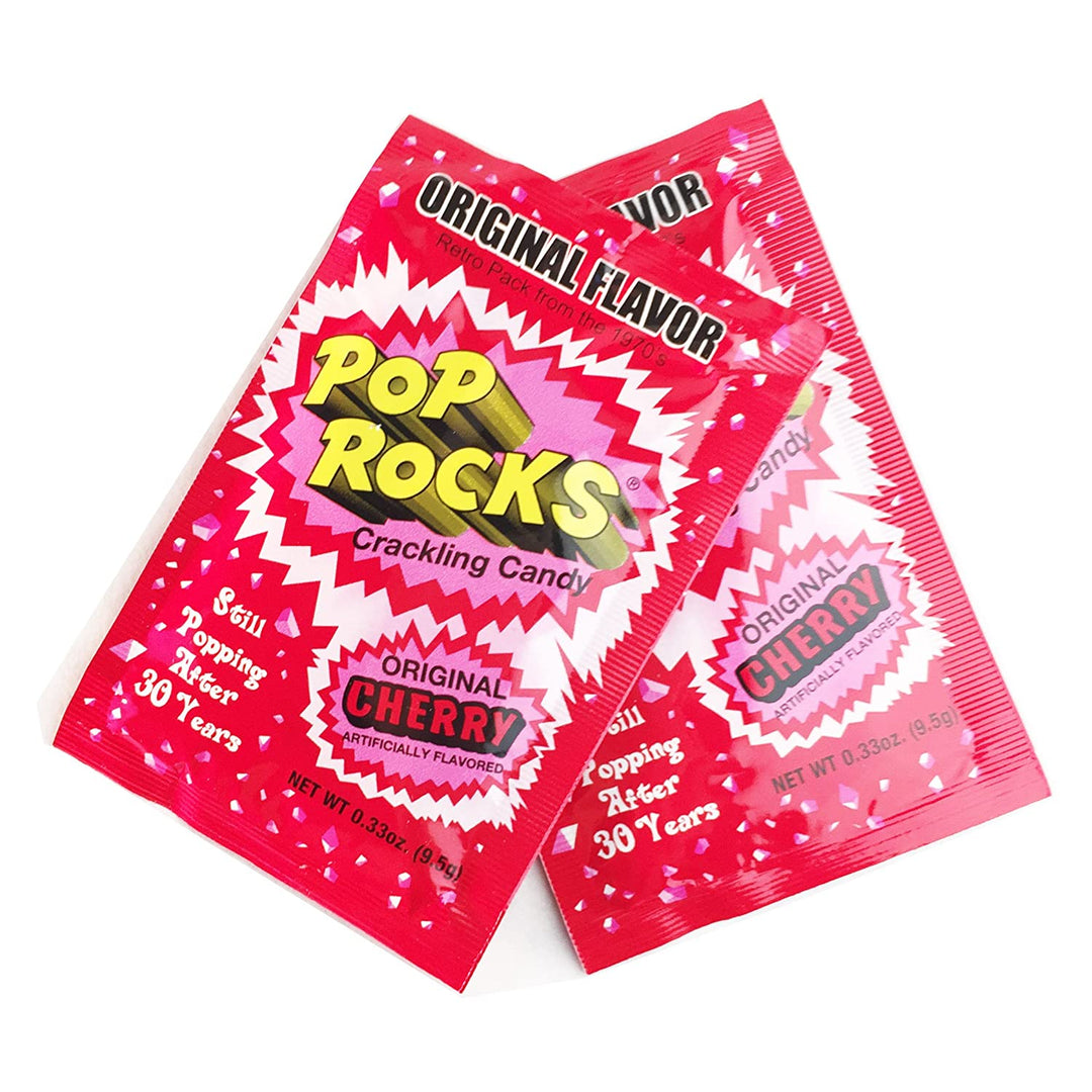 CHERRY POP ROCKS CANDY - VINTAGE EDITION Amazon Candy Bonjour Fete - Party Supplies