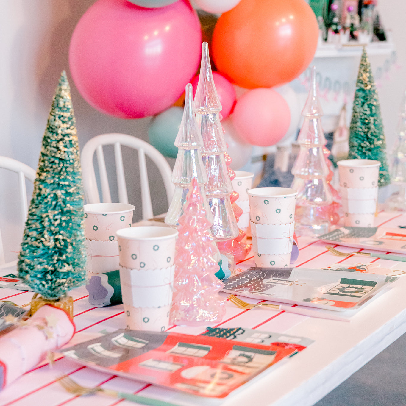 BLUSH CANDY CANES COFFEE CUPS – Bonjour Fête