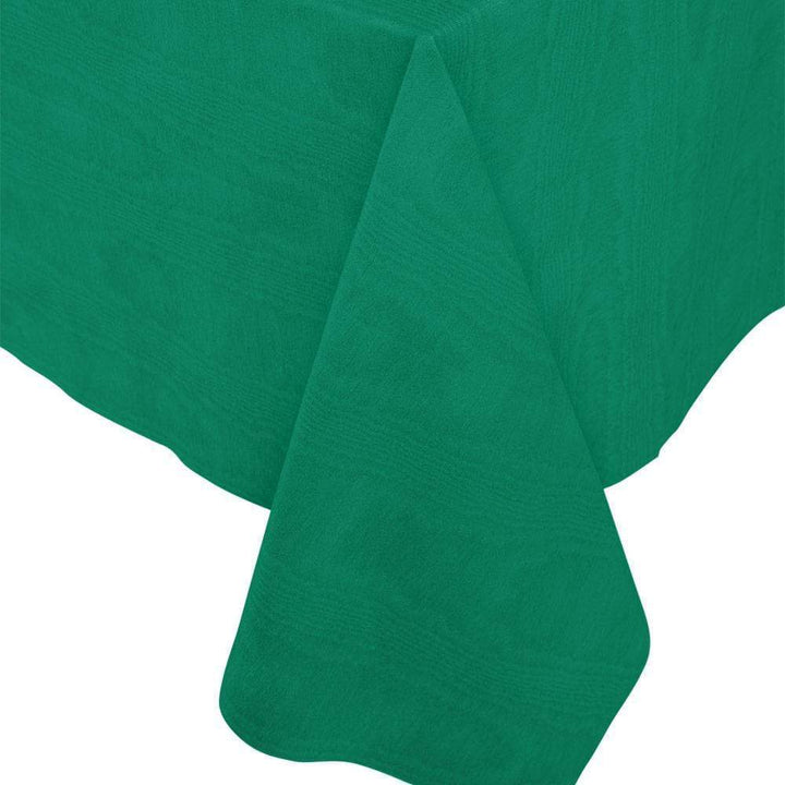 GREEN MOIRE TABLE COVER Caspari Table Cover Bonjour Fete - Party Supplies