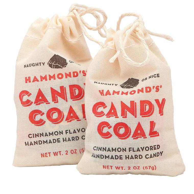 COAL CINNAMON CANDY Hammond's Candies Candy Bonjour Fete - Party Supplies