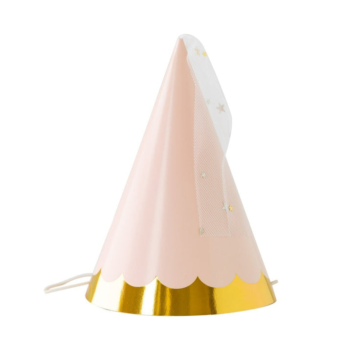 PRINCESS PARTY HATS My Mind’s Eye Bonjour Fete - Party Supplies