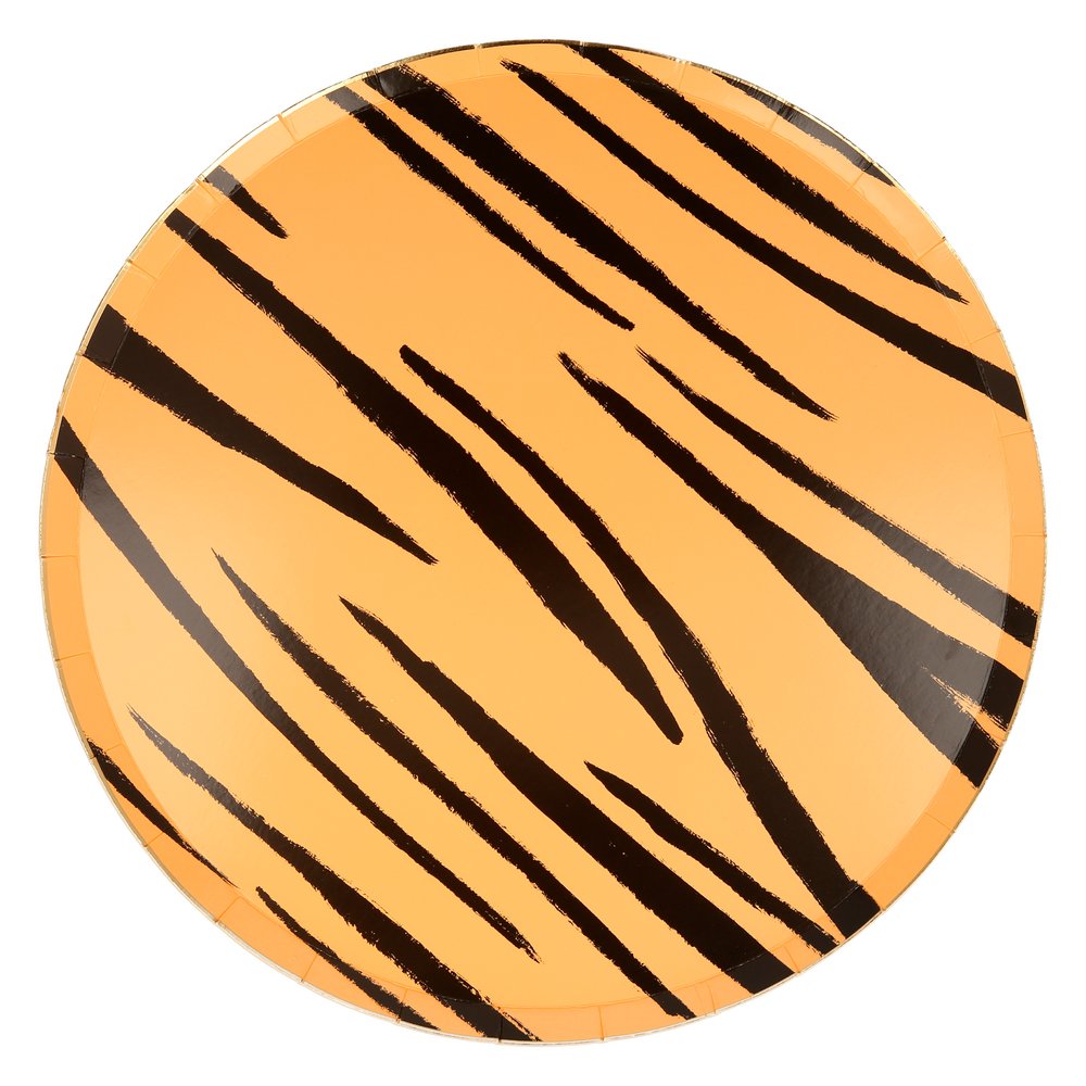 SAFARI ANIMAL PRINT PLATES - LARGE Meri Meri Plates Bonjour Fete - Party Supplies