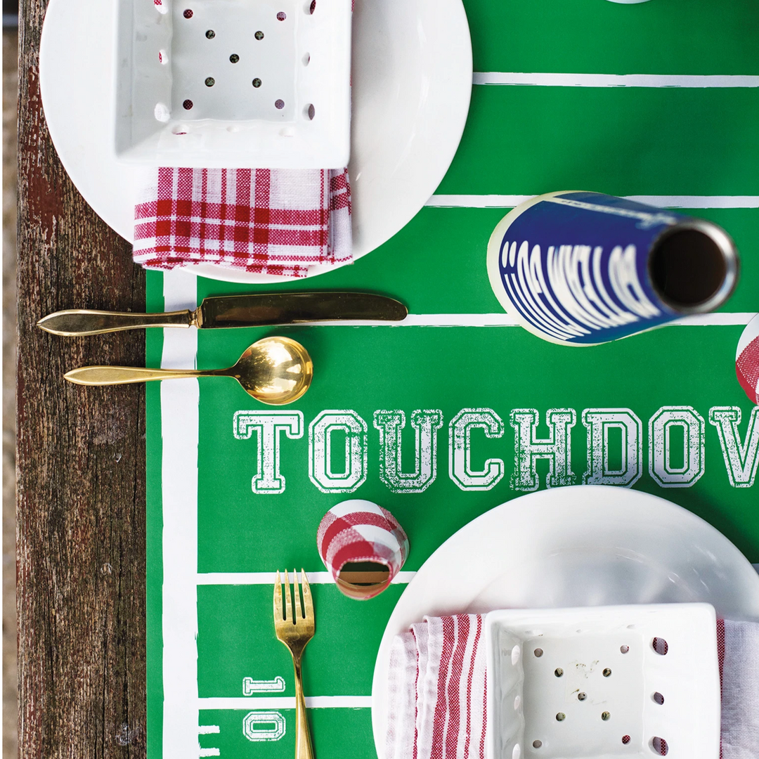 Touchdown Football Table Runner Bonjour Fete Party Supplies Super Bowl