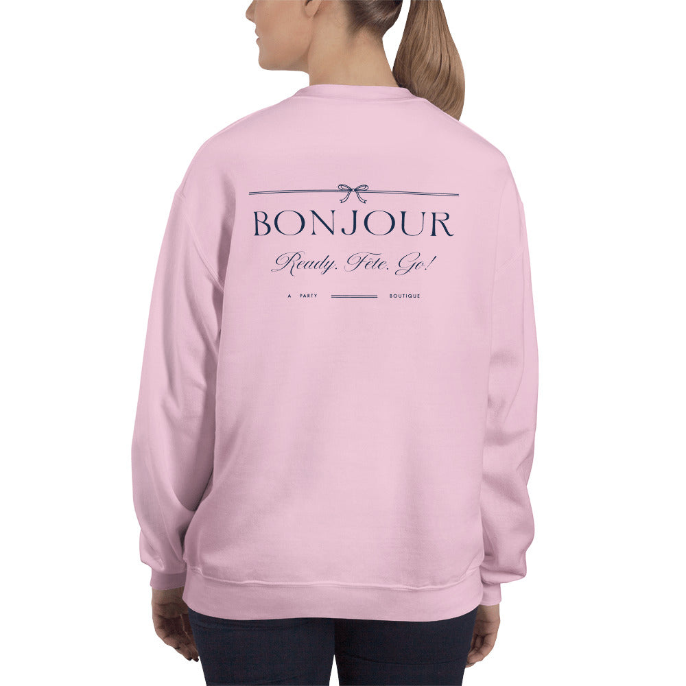 Unisex Sweatshirt Bonjour Fête  Bonjour Fete - Party Supplies